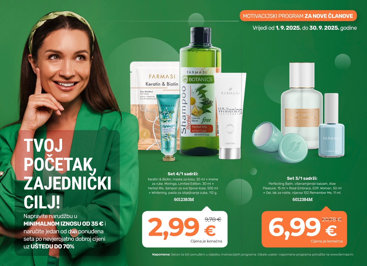 HR MOTIVACIONI PROGRAM ZA NOVE CLANOVE